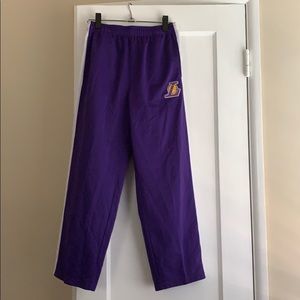 Lakers Sweatpants Size kids 10/12
